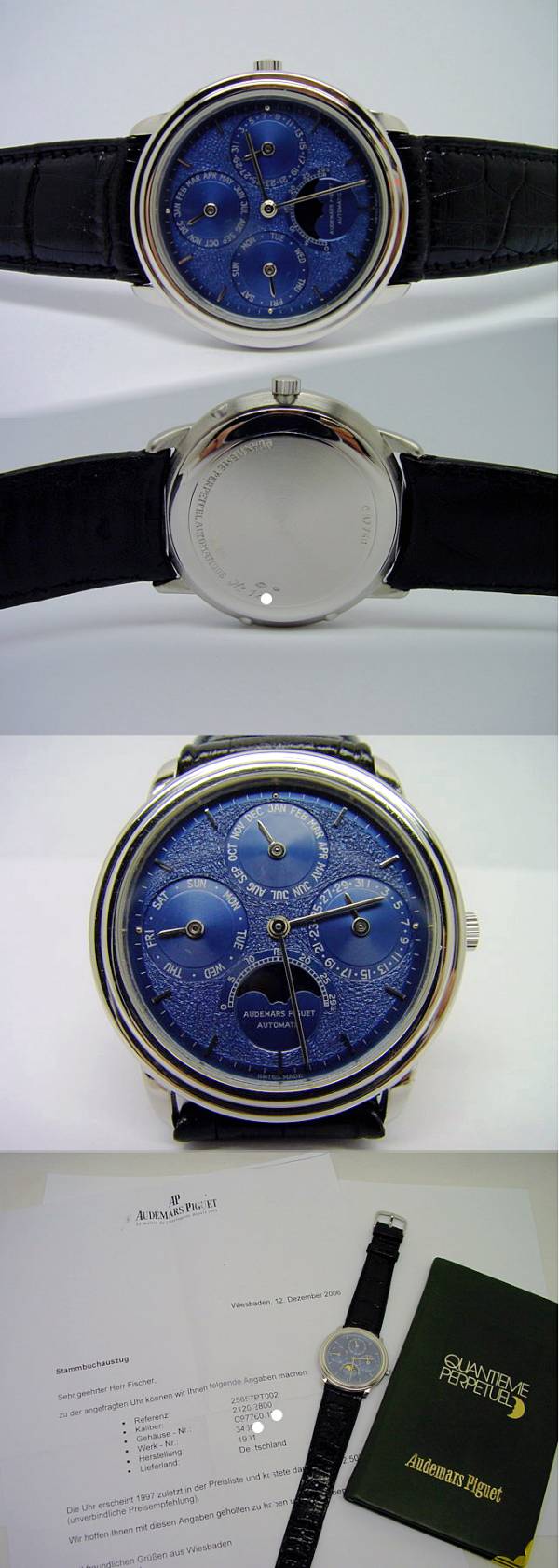 Audemars Piguet Tuscany QUANTIEME PERPETUEL Platin 